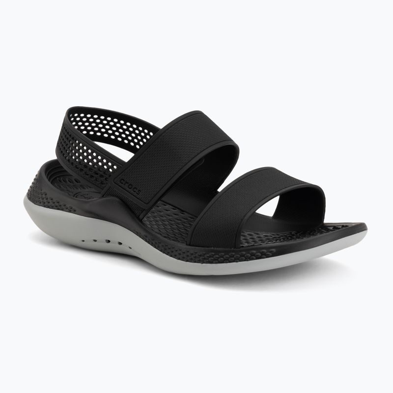Сандалі жіночі Crocs Literide 360 black/light grey