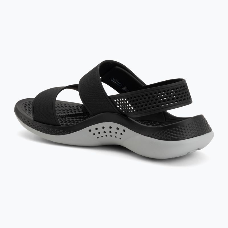 Сандалі жіночі Crocs Literide 360 black/light grey 3