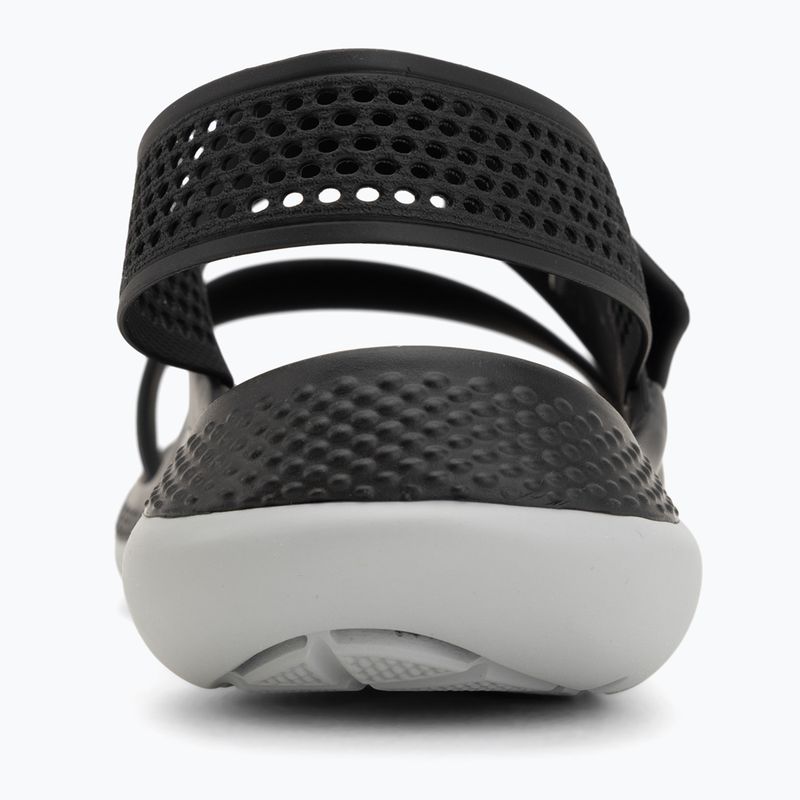 Сандалі жіночі Crocs Literide 360 black/light grey 6