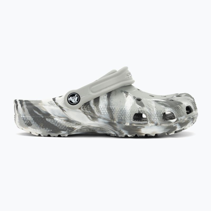 Шльопанці Crocs Classic Marbled Clog light grey/multi 3