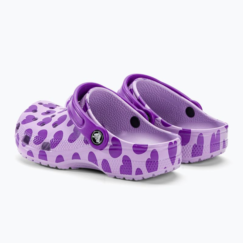 Дитячі сабо Crocs Classic Easy Icon Clog лавандовий 4