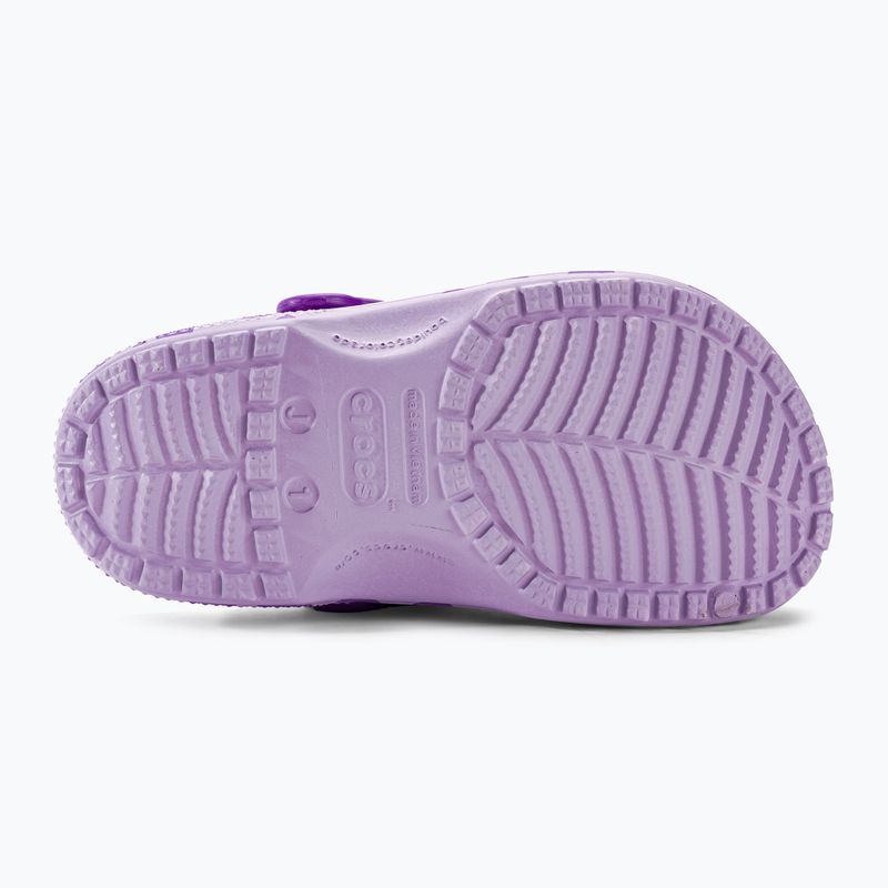Дитячі сабо Crocs Classic Easy Icon Clog лавандовий 6