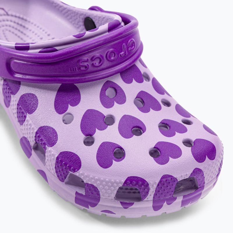 Дитячі сабо Crocs Classic Easy Icon Clog лавандовий 9