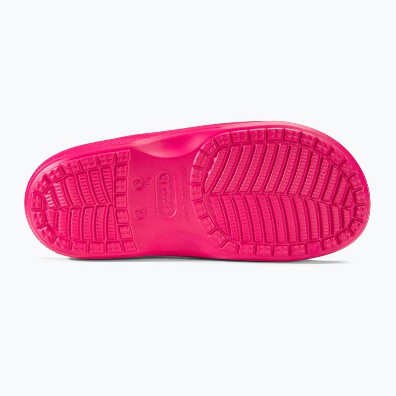 Жіночі шльопанці Crocs Baya Sandal електричний рожевий 4