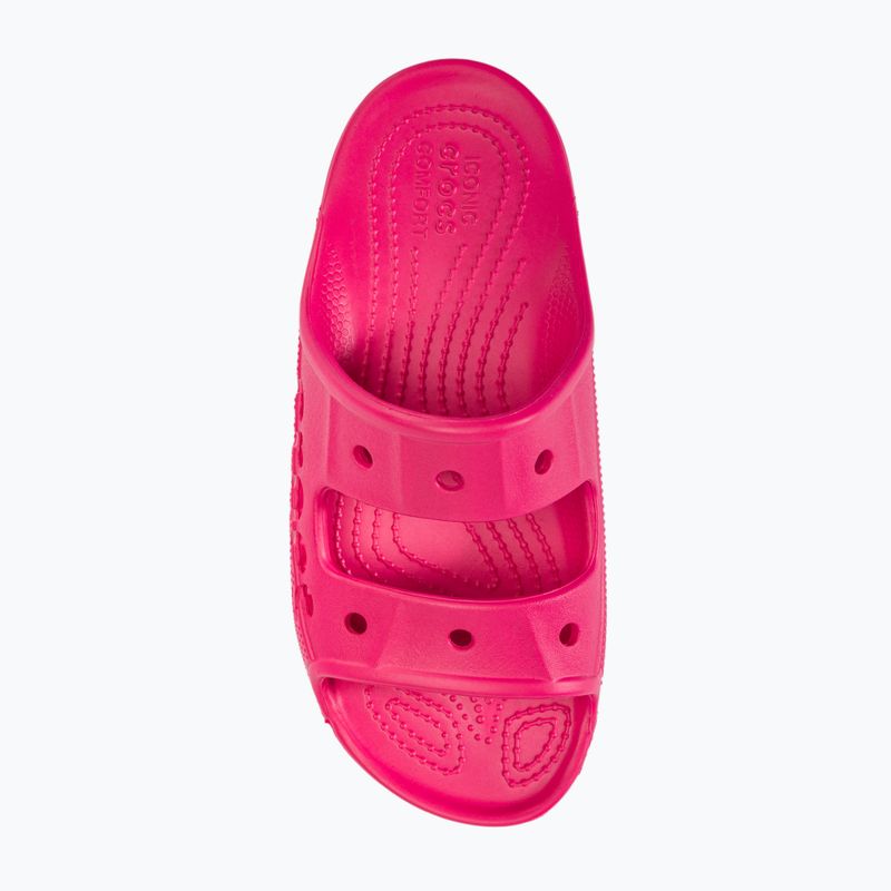 Жіночі шльопанці Crocs Baya Sandal електричний рожевий 5