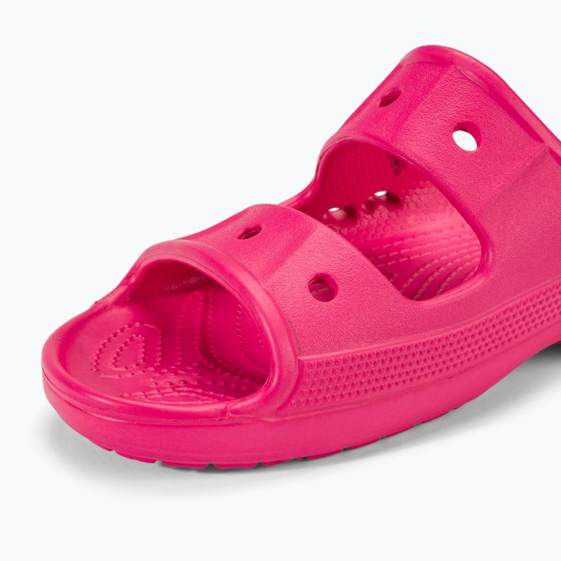 Жіночі шльопанці Crocs Baya Sandal електричний рожевий 7