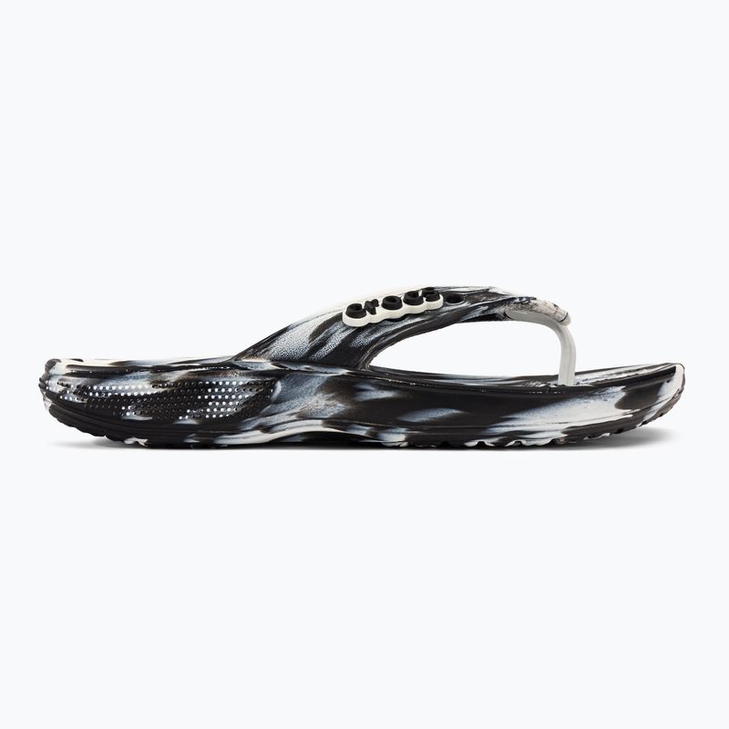 В'єтнамки Crocs Classic Crocs Marbled Flip black/white 2