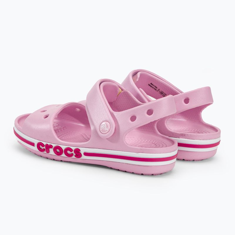 Сандалі дитячі Crocs Bayaband Sandal K ballerina pink/candy pink 3