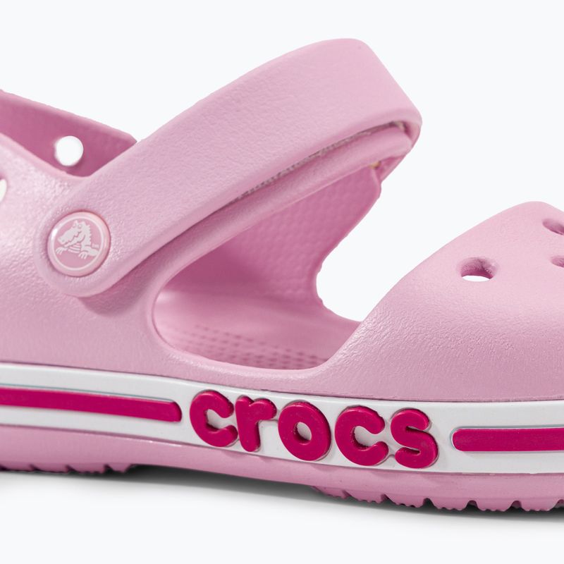 Сандалі дитячі Crocs Bayaband Sandal K ballerina pink/candy pink 8