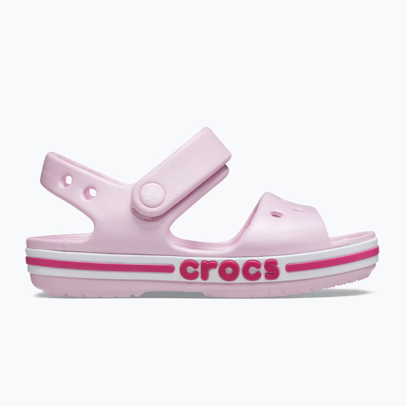 Сандалі дитячі Crocs Bayaband Sandal K ballerina pink/candy pink 10