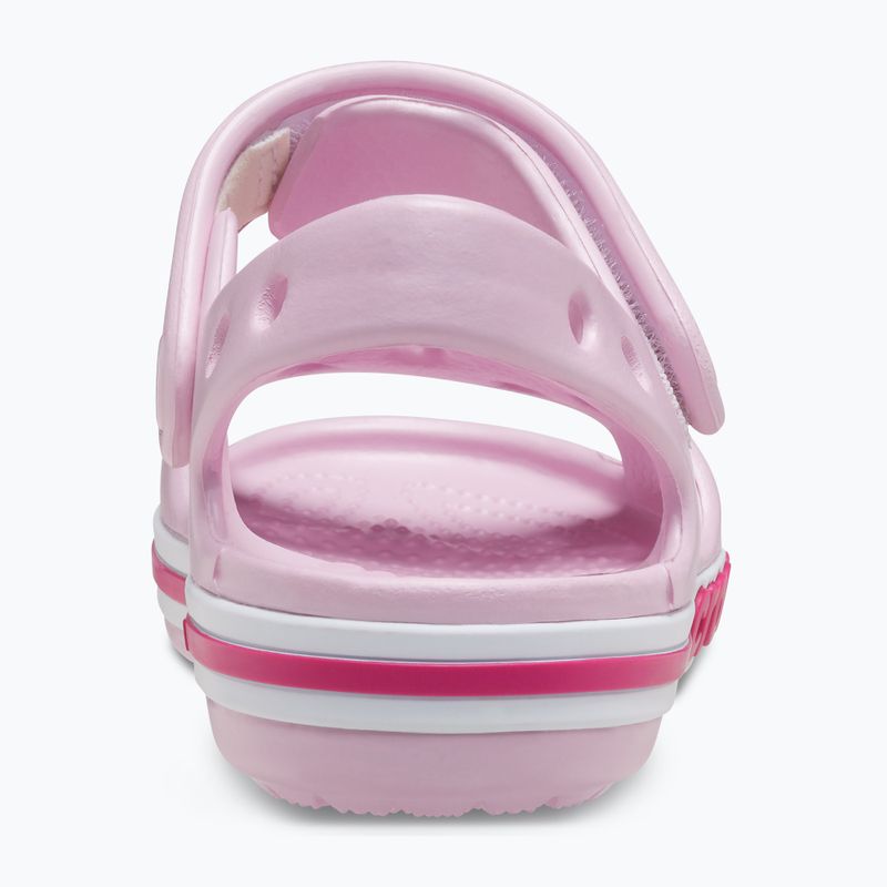 Сандалі дитячі Crocs Bayaband Sandal K ballerina pink/candy pink 12