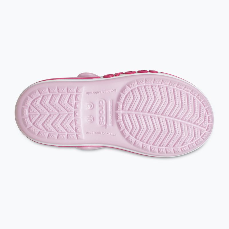 Сандалі дитячі Crocs Bayaband Sandal K ballerina pink/candy pink 13