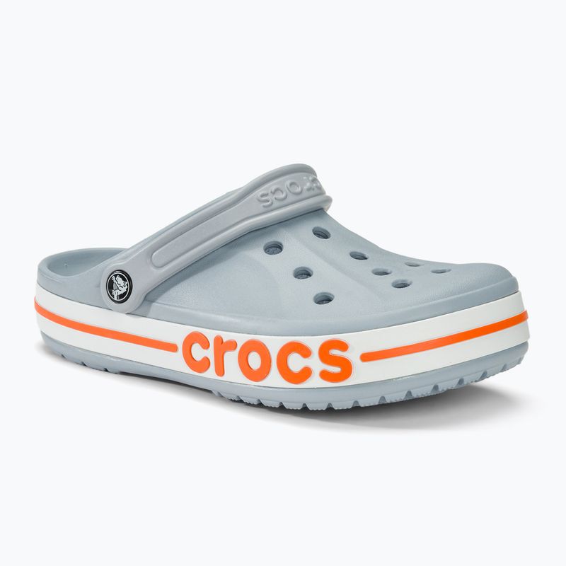 Шльопанці Crocs Bayaband Clog blue grey/orange 2