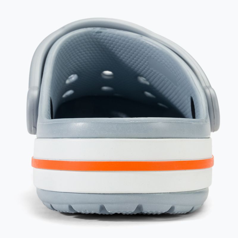 Шльопанці Crocs Bayaband Clog blue grey/orange 7
