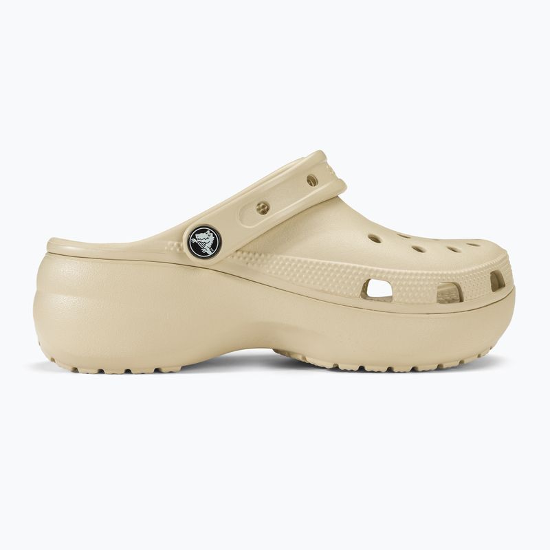 Шльопанці жіночі Crocs Classic Platform Clog bone 3
