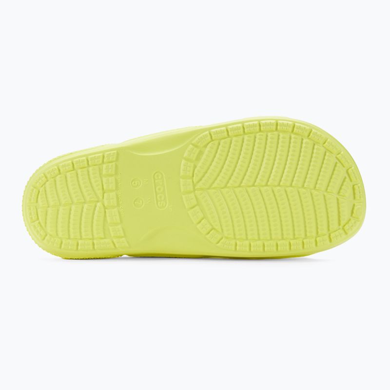 Шльопанці Crocs Classic Sandal giallo chiaro 5