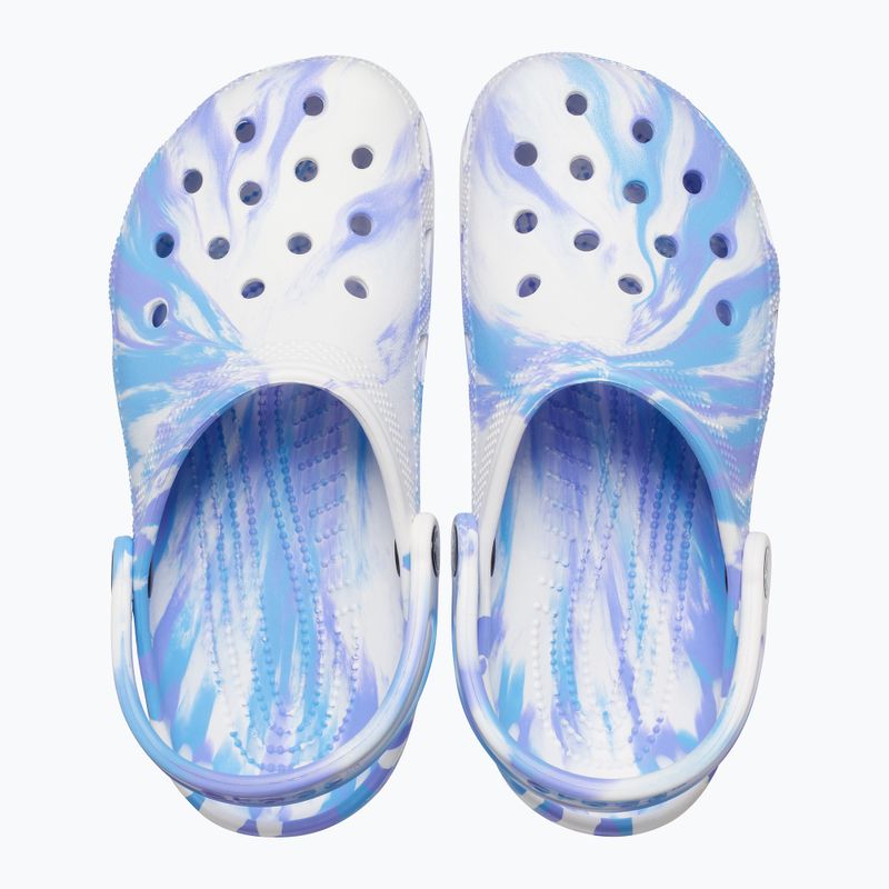 Шльопанці Crocs Classic Marbled Clog white/oxygen 15