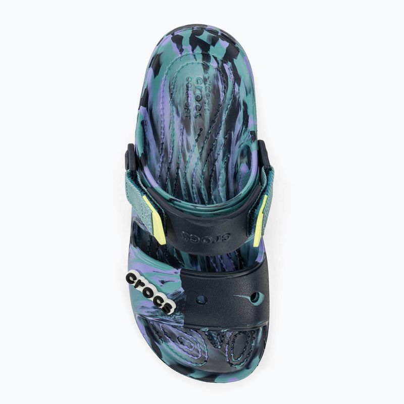 Сандалі Crocs All Terrain Marbled темно-синій / мульти 6