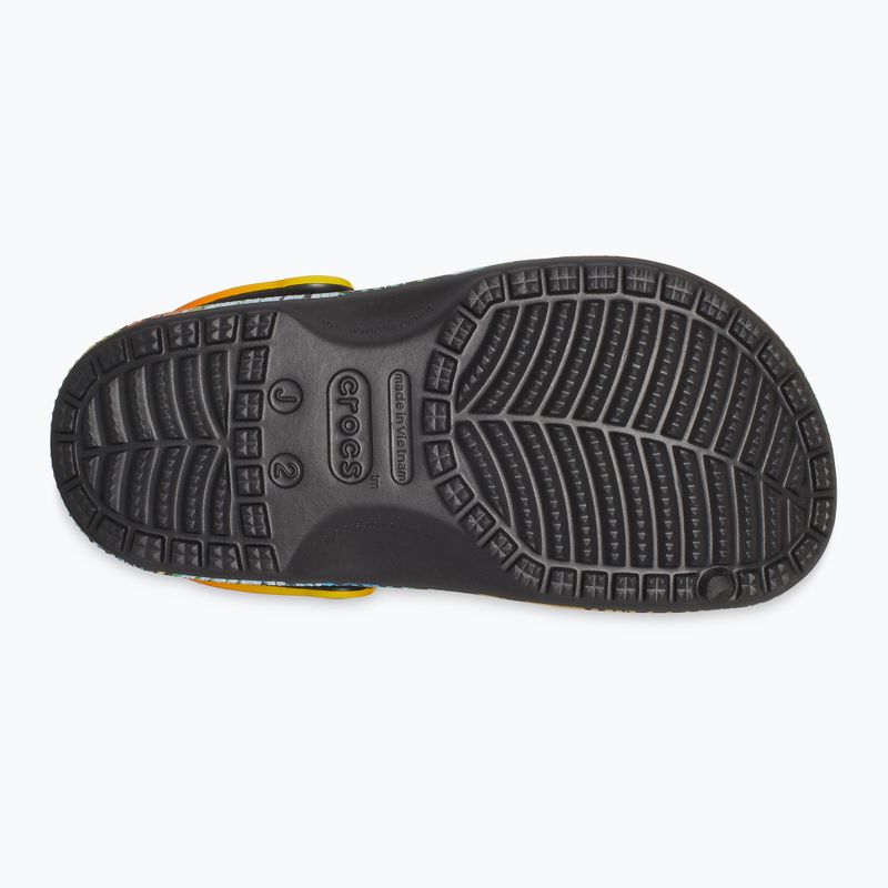 Шльопанці дитячі Crocs Classic Pool Party Clog K black/multi 15