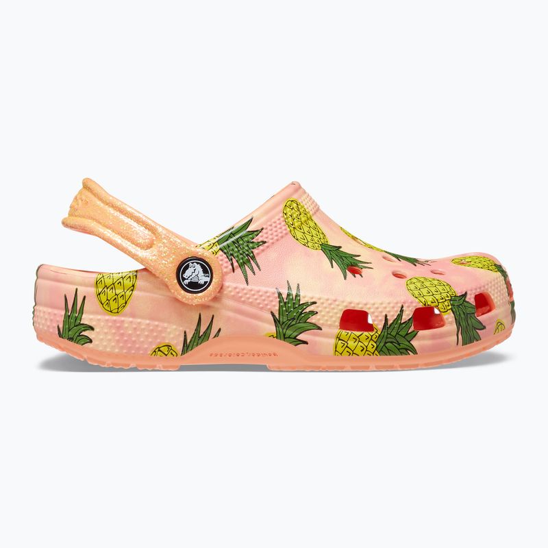 Шльопанці дитячі Crocs Classic Pool Party Clog K papaya 12