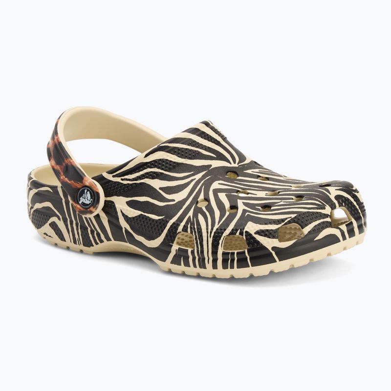 Шльопанці Crocs Classic Animal Remix bone/multi animal 2