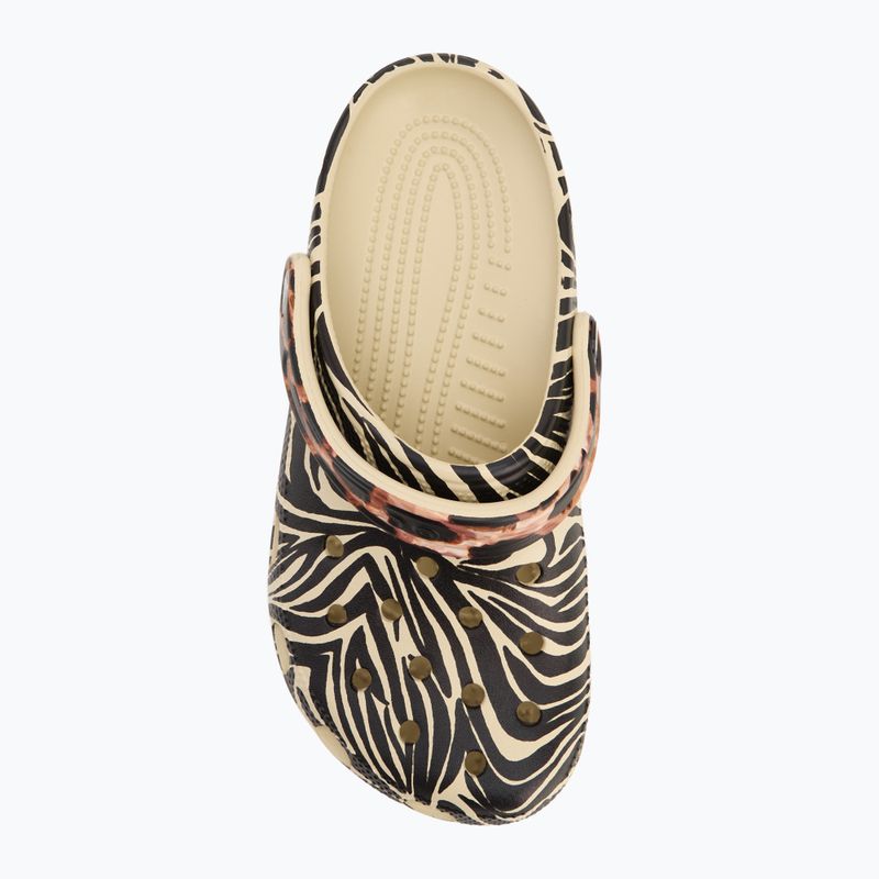 Шльопанці Crocs Classic Animal Remix bone/multi animal 6