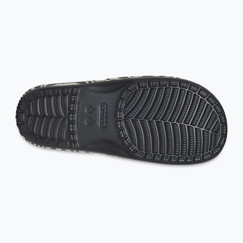 Шльопанці Crocs Classic Crocs Animal Remix Slide black/zebra print 12