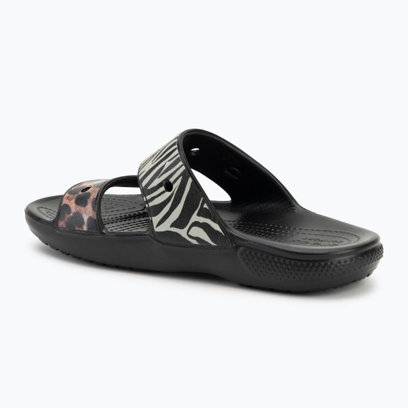 Шльопанці Crocs Classic Animal Remix Slide black/multi 3