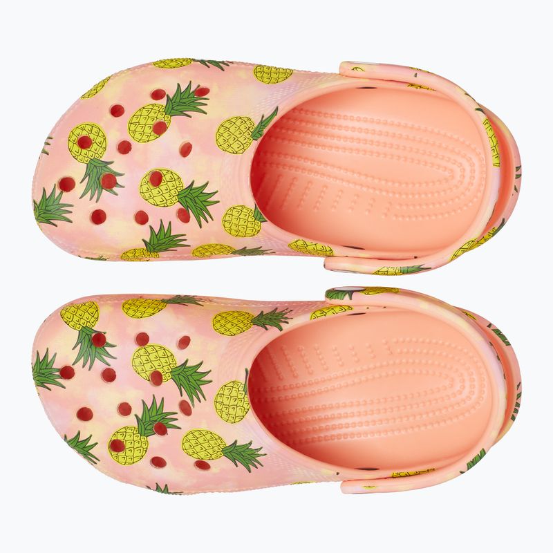 Шльопанці Crocs Classic Retro Resort Clog papaya/multi 13