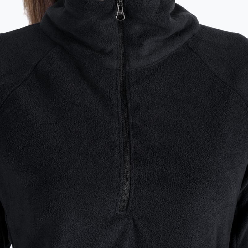 Кофта трекінгова жіноча Columbia Glacial IV 1/2 Zip black 5