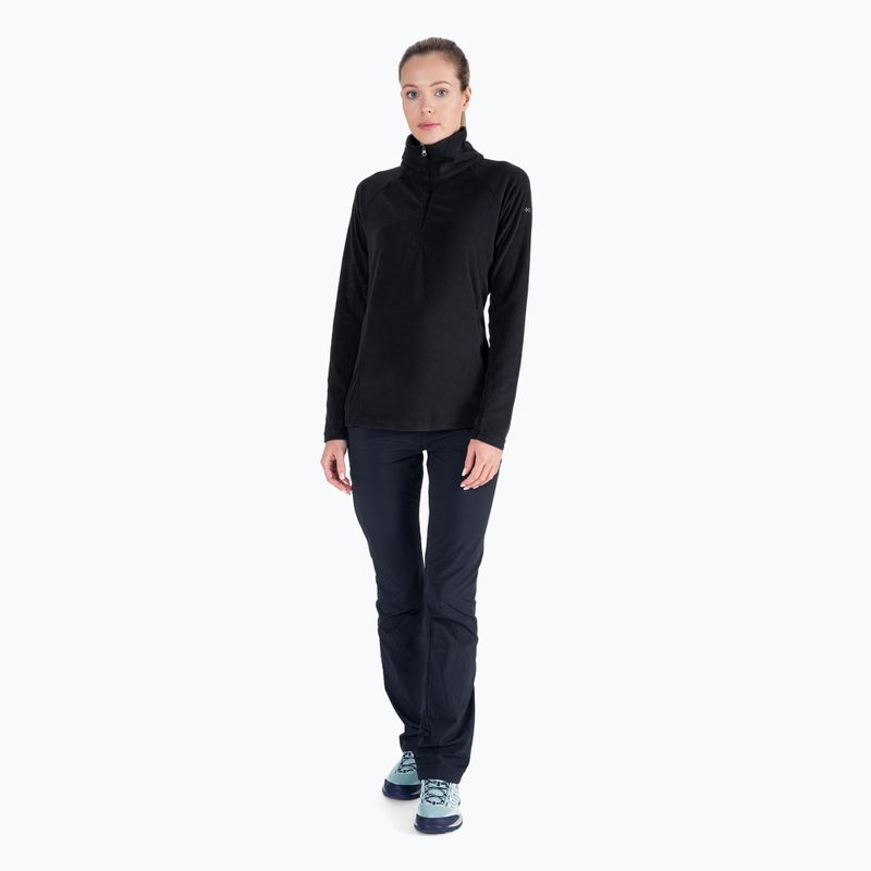 Кофта трекінгова жіноча Columbia Glacial IV 1/2 Zip black 6