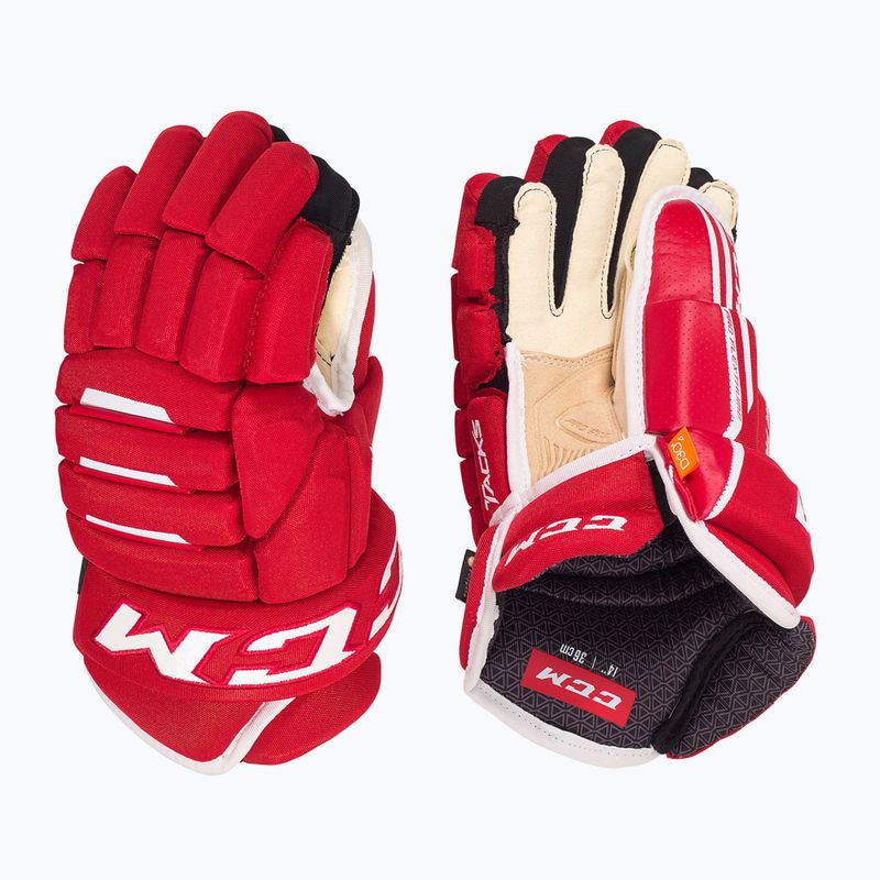 Рукавиці хокейні CCM Tacks 4R Pro2 SR red