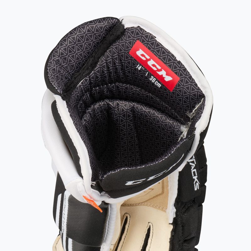 Рукавиці хокейні CCM Tacks 4R Pro2 SR black/white 4