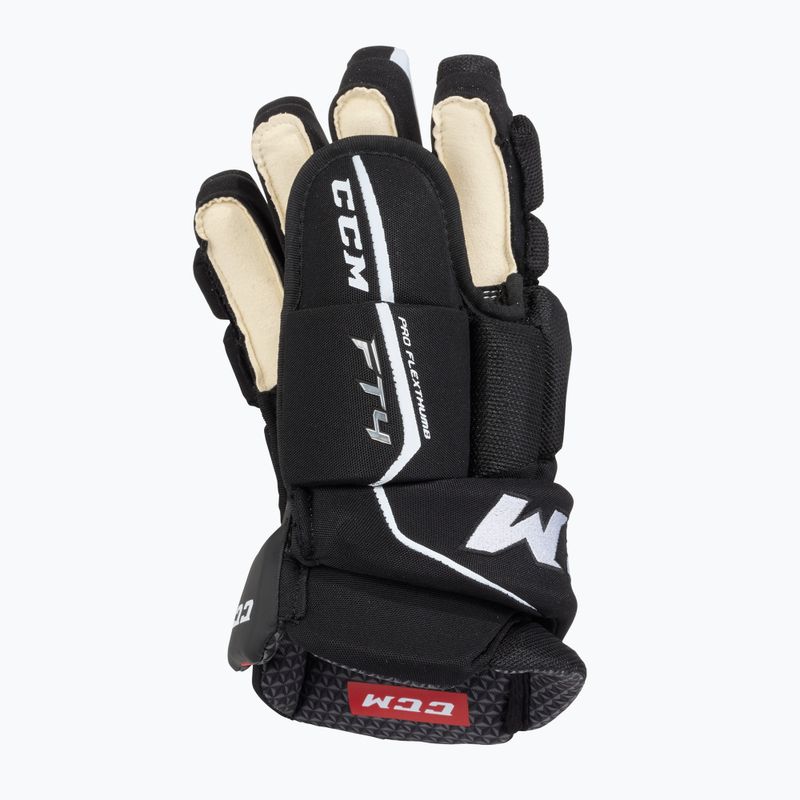 Рукавиці хокейні CCM JetSpeed FT4 SR black/white 3