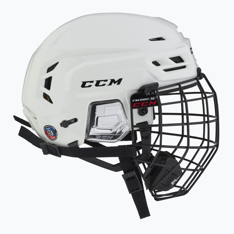 Шолом хокейний CCM Tacks 210 Combo white 3