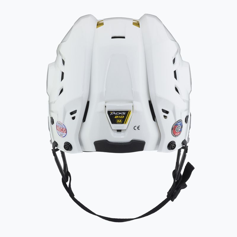 Шолом хокейний CCM Tacks 210 Combo white 4