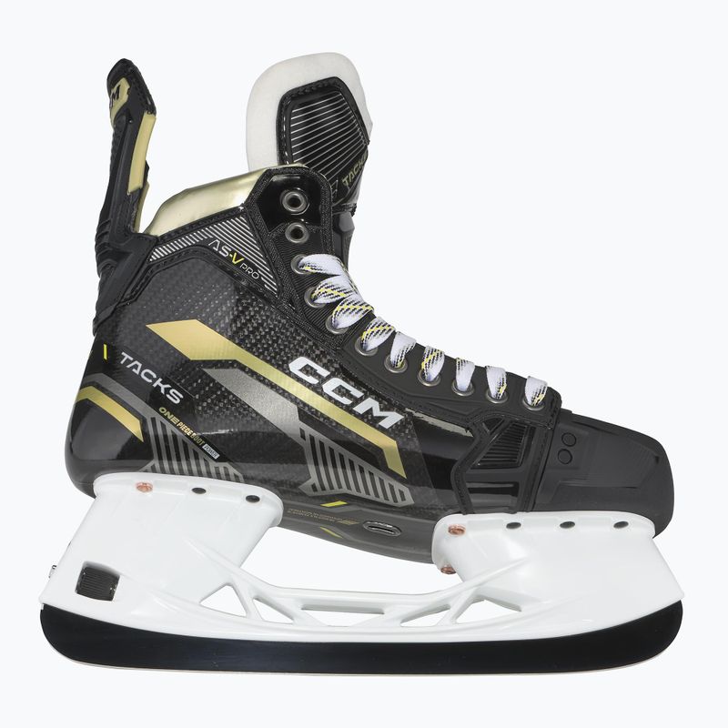 Ковзани хокейні чоловічі CCM Tacks AS-V Pro SR Tapered black 3