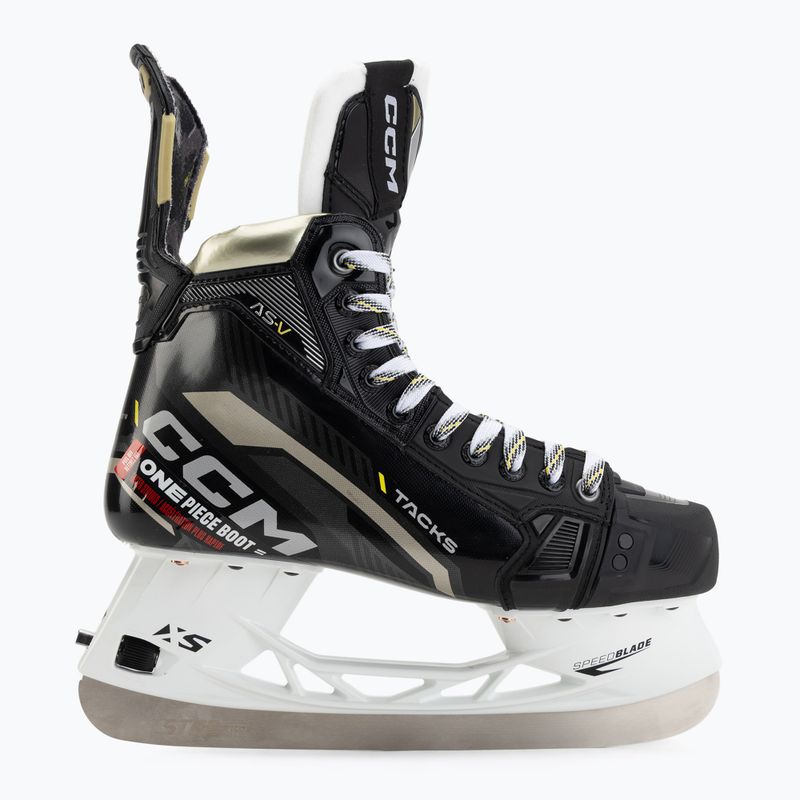 Ковзани хокейні чоловічі CCM Tacks AS-V SR black 2