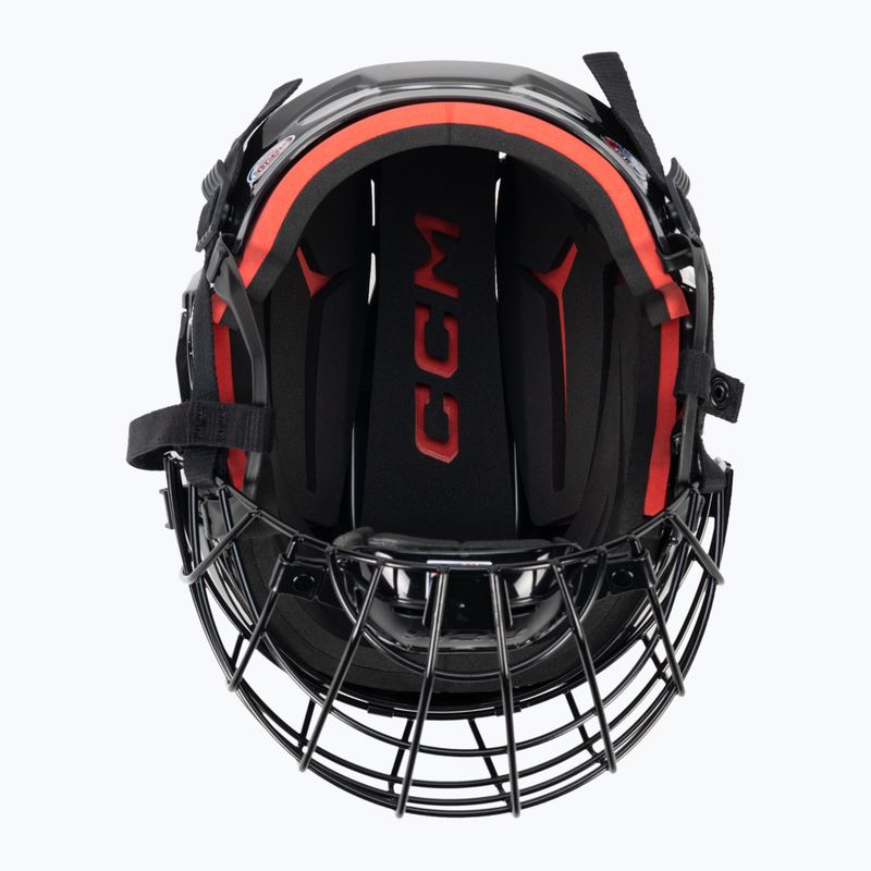 Шолом хокейний CCM Tacks 70 Combo чорний 4109852 5