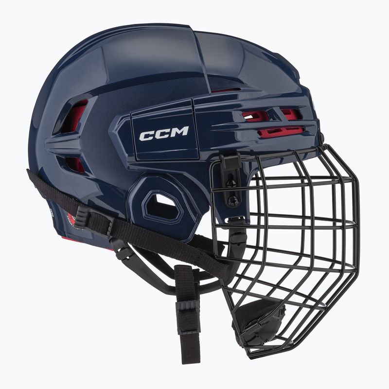 Шолом хокейний CCM Tacks 70 Combo navy 3