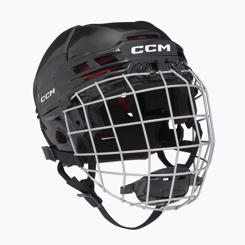 Шолом хокейний дитячий CCM Tacks 70 Combo JR Black