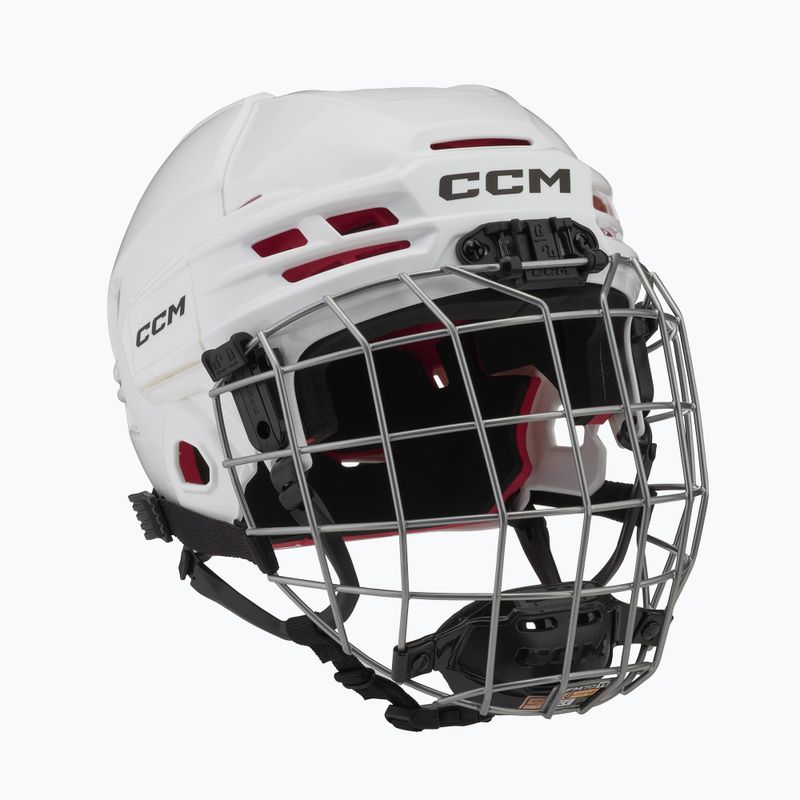 Шолом хокейний юніорський CCM Tacks 70 Combo білий 4109872 8