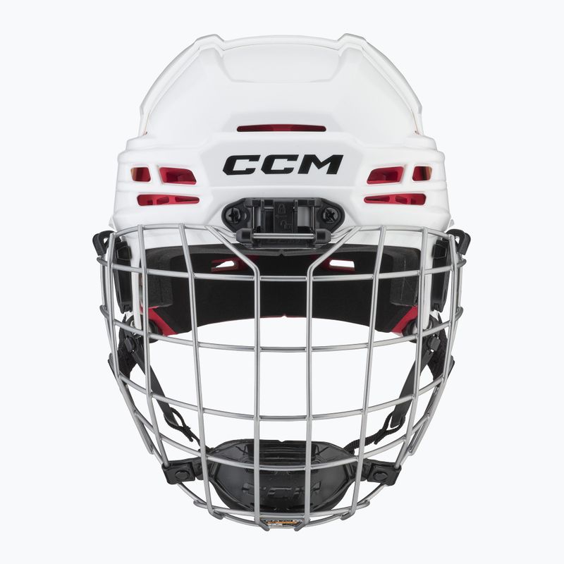 Шолом хокейний юніорський CCM Tacks 70 Combo білий 4109872 10