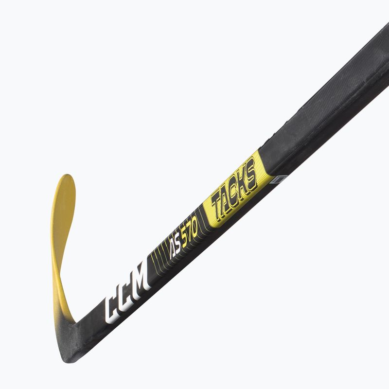 Ключка CCM Tacks дитяча хокейна AS-570 JR чорна 3