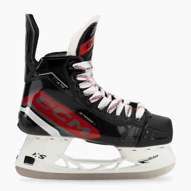 Ковзани хокейні чоловічі CCM JetSpeed FT670 SR black 2