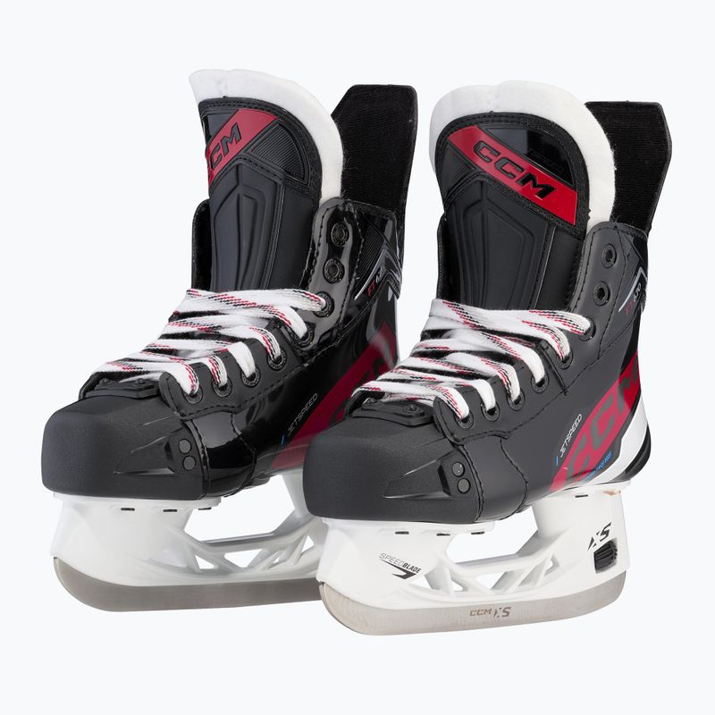 Ковзани хокейні дитячі CCM JetSpeed FT670 JR black 4