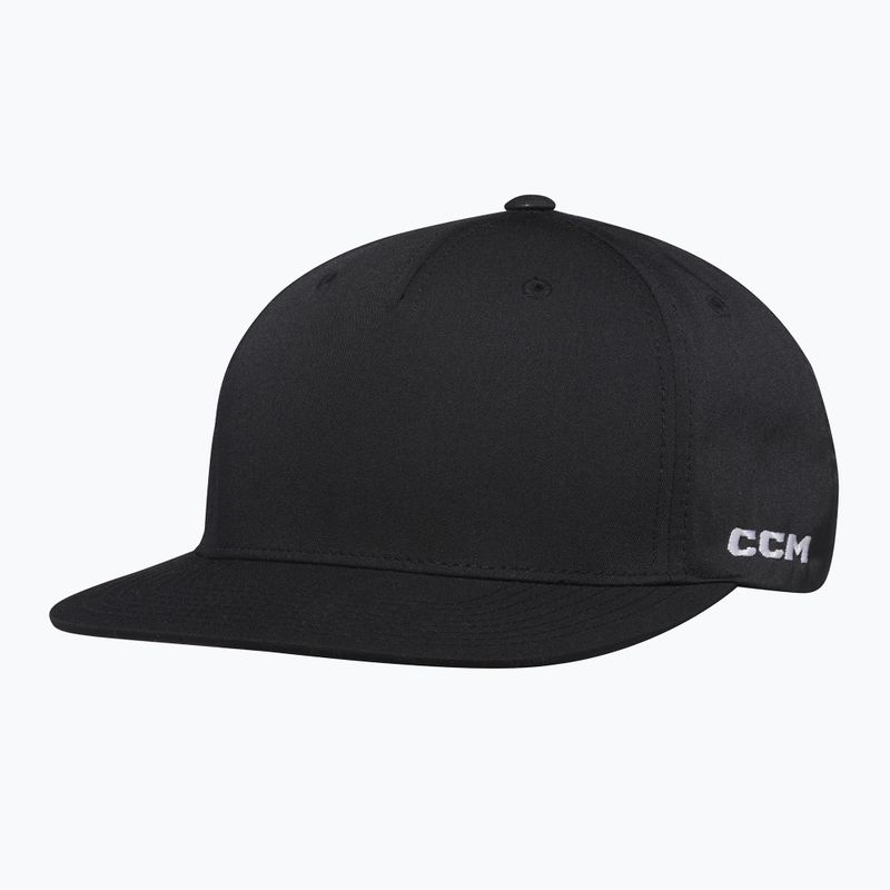 Бейсболка CCM Team Flatbrim Snapback SR black 2