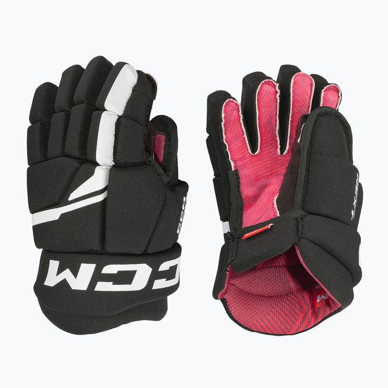 Рукавиці хокейні дитячі CCM Next YTH black/white