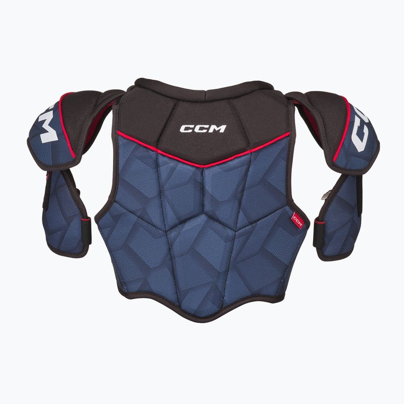 Наплічники хокейні дитячі CCM Next JR navy/white 2
