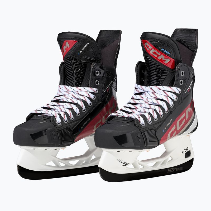 Ковзани хокейні чоловічі CCM JetSpeed FT6 Pro SR black 4